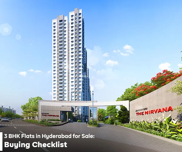 Modern 3 BHK flats in Hyderabad for sale with premium amenities