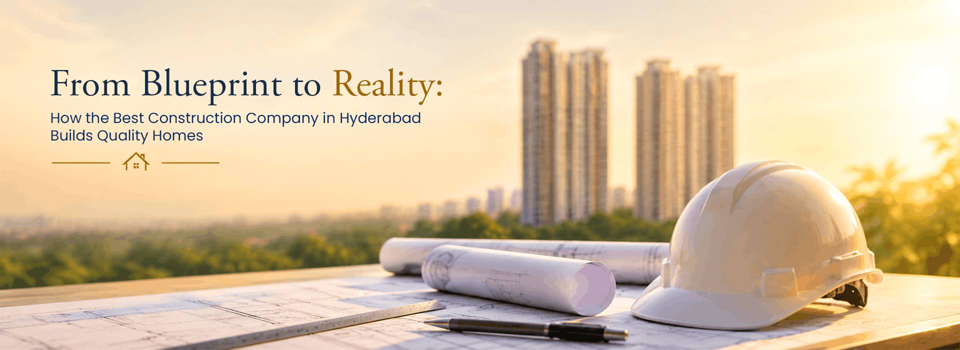 Best construction company in Hyderabad building quality modern homes