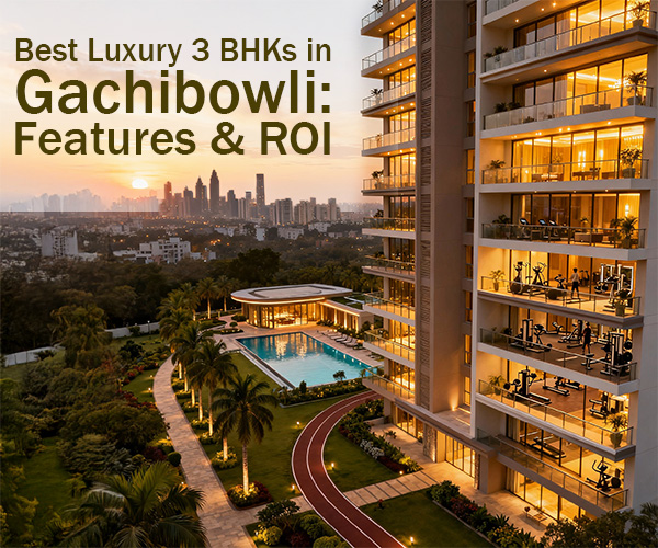 Best Luxury 3 BHKs in Gachibowli