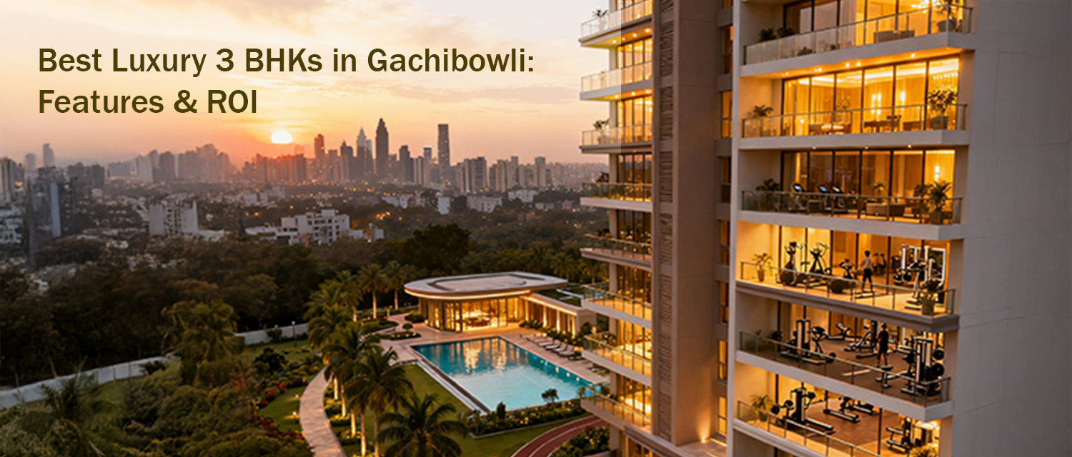Best Luxury 3 BHKs in Gachibowli
