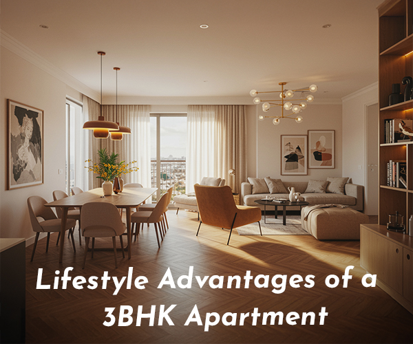 Unlocking the Lifestyle Advantages of a 2,510 Sq Ft three BHK Apartment