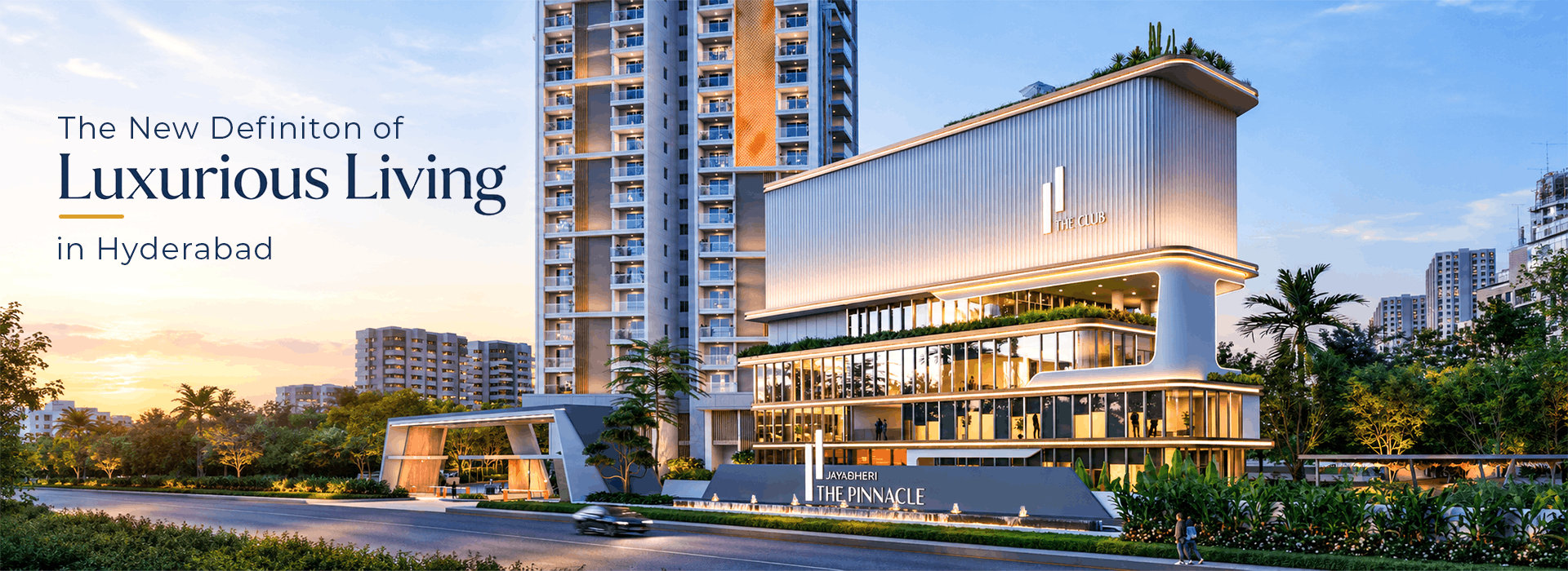 Luxurious living apartments in Hyderabad with premium modern amenities
