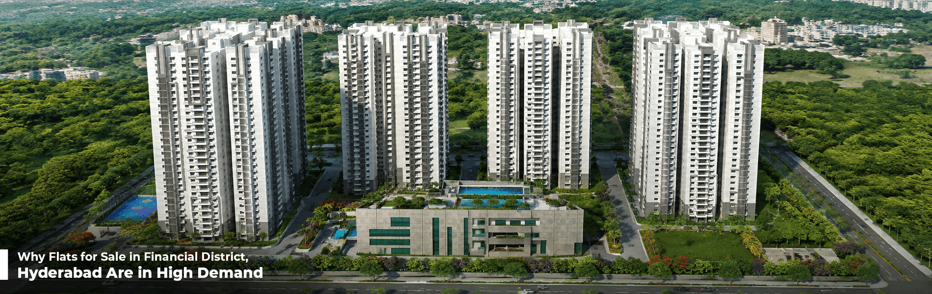 Flats for Sale in Financial District, Hyderabad