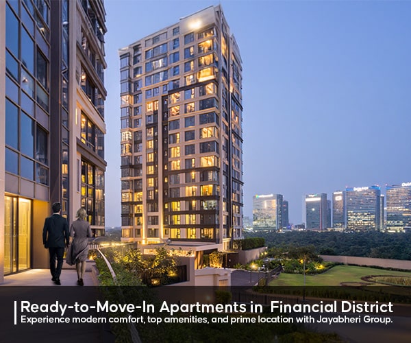 Ready to move in apartments in financial district