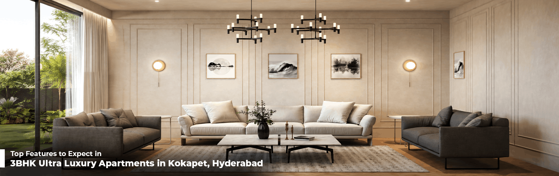 3BHK Ultra Luxury Apartments in Kokapet, Hyderabad