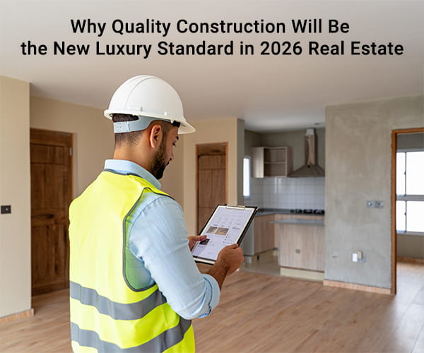 Why Quality Construction Will Be the New Luxury Standard in 2026 Real Estate