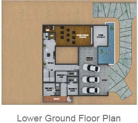 East Facing Ground Floor Plan