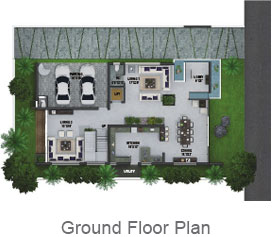 East Facing Ground Plan