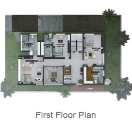 West Facing First Plan